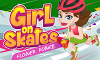 Girls on Skates: Flower Power